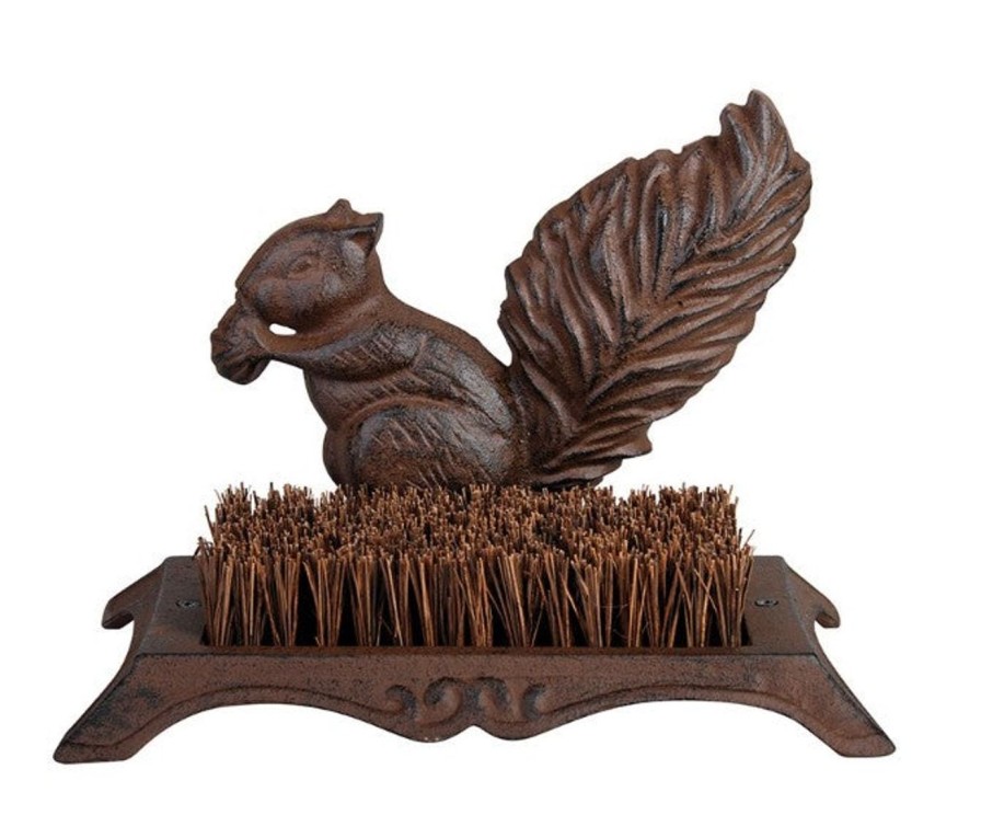 For The Home Kept Shop | Cast Iron Squirrel Boot Scraper